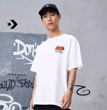 LOOSE FIT JUICE TEE WHITE