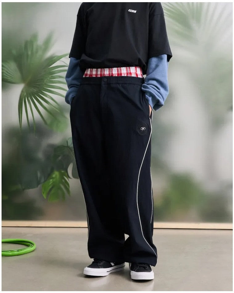 YOTS WOVEN PANTS BLACK