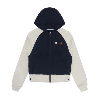 RETRO RUNNING FULL ZIP OBSIDIAN