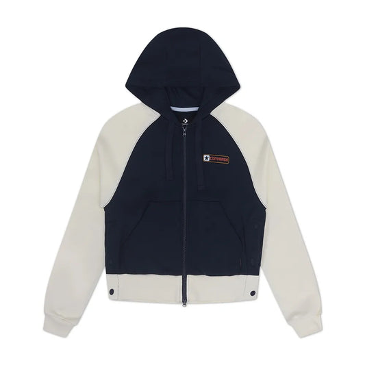 RETRO RUNNING FULL ZIP OBSIDIAN