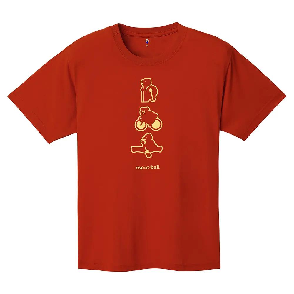 MONTBELL WICKRON TEE ACTIVITIES