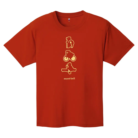 MONTBELL WICKRON TEE ACTIVITIES