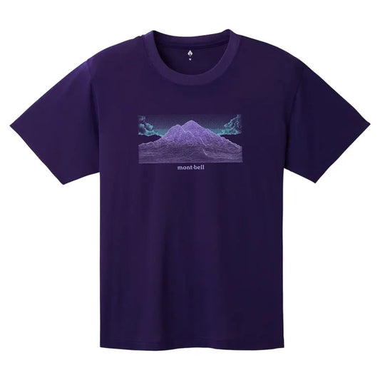 MONTBELL WICKRON TEE GEOGRAPHY