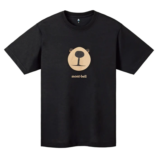MONTBELL WICKRON TEE MONTA BEAR FACE