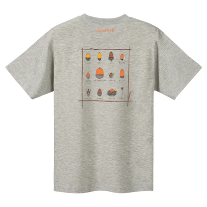 MONTBELL WICKRON TEE ACORNS