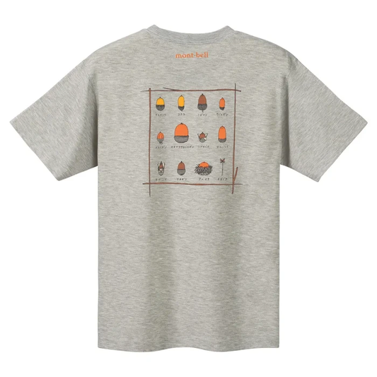 MONTBELL WICKRON TEE ACORNS