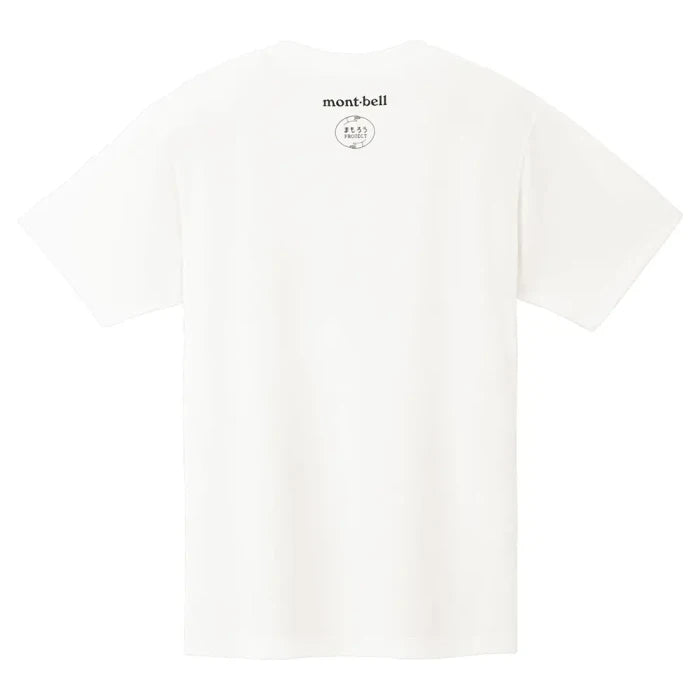 MONTBELL WICKRON TEE SAVE SNOW LEOPARDS