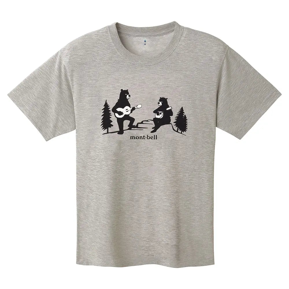 MONTBELL WICKRON TEE FOREST PERFORMANCE
