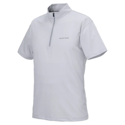 WICKRON UV TECT SHORT SLEEVE ZIP SHIRT MS