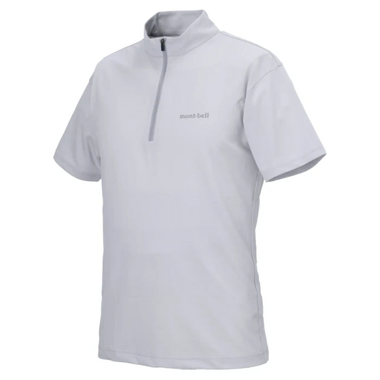 WICKRON UV TECT SHORT SLEEVE ZIP SHIRT MS