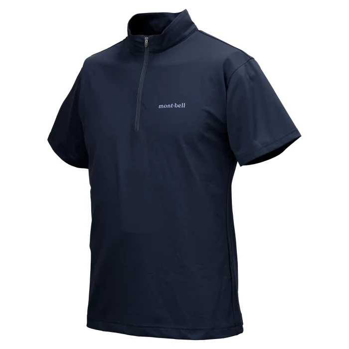 WICKRON UV TECT SHORT SLEEVE ZIP SHIRT MS