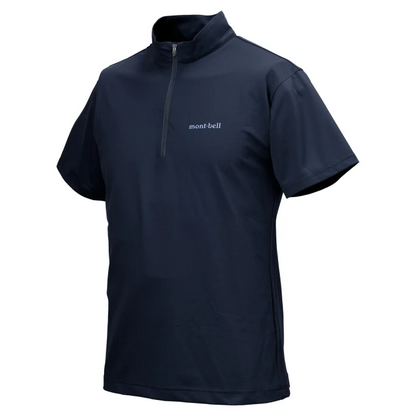 WICKRON UV TECT SHORT SLEEVE ZIP SHIRT MS