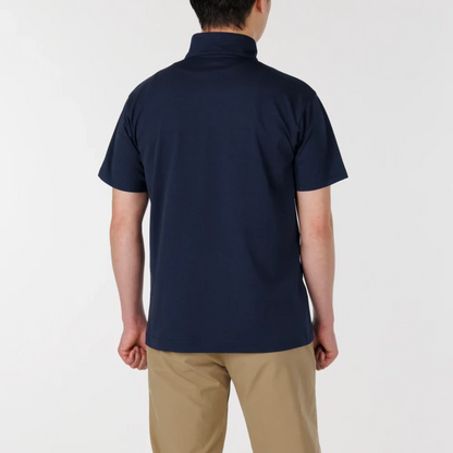 WICKRON UV TECT SHORT SLEEVE ZIP SHIRT MS