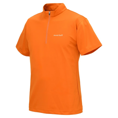 WICKRON UV TECT SHORT SLEEVE ZIP SHIRT MS