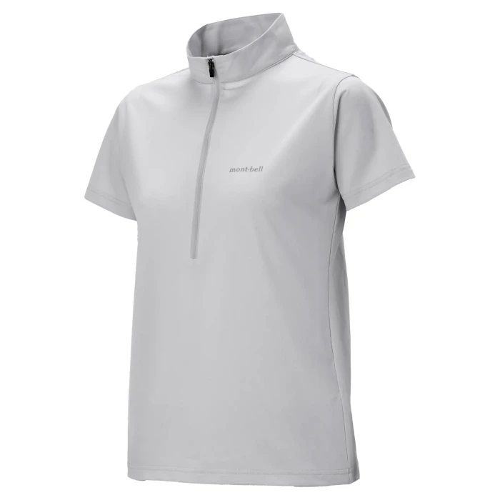 WICKRON UV TECT SHORT SLEEVE ZIP SHIRT WS