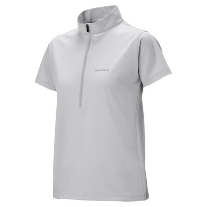 WICKRON UV TECT SHORT SLEEVE ZIP SHIRT WS