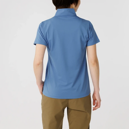WICKRON UV TECT SHORT SLEEVE ZIP SHIRT WS