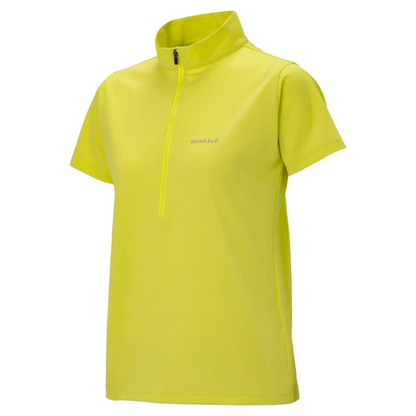 WICKRON UV TECT SHORT SLEEVE ZIP SHIRT WS