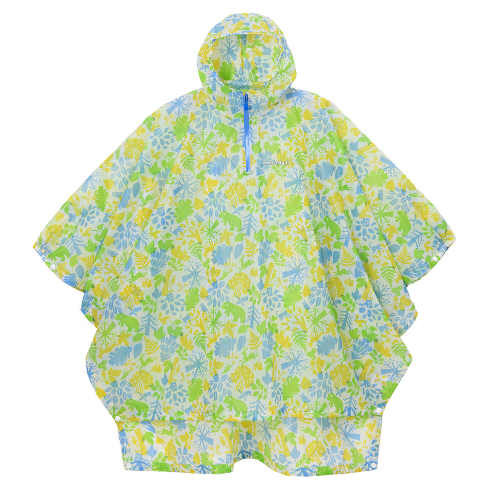 PRINT TREKKING RAIN PONCHO KS