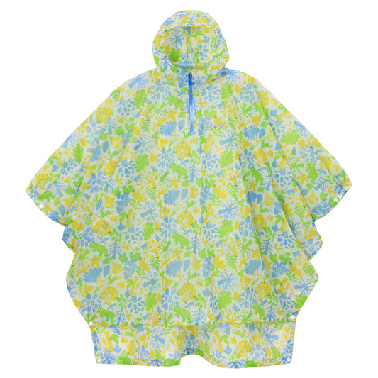PRINT TREKKING RAIN PONCHO KS