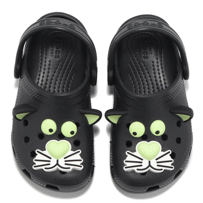407 UK CLASSIC GLOW BLACK CAT CLOG T