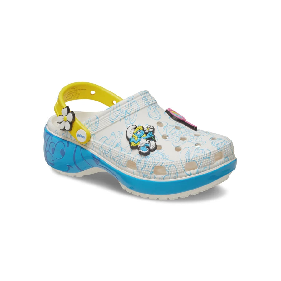 501 SMURFS W PLATFORM CLOG