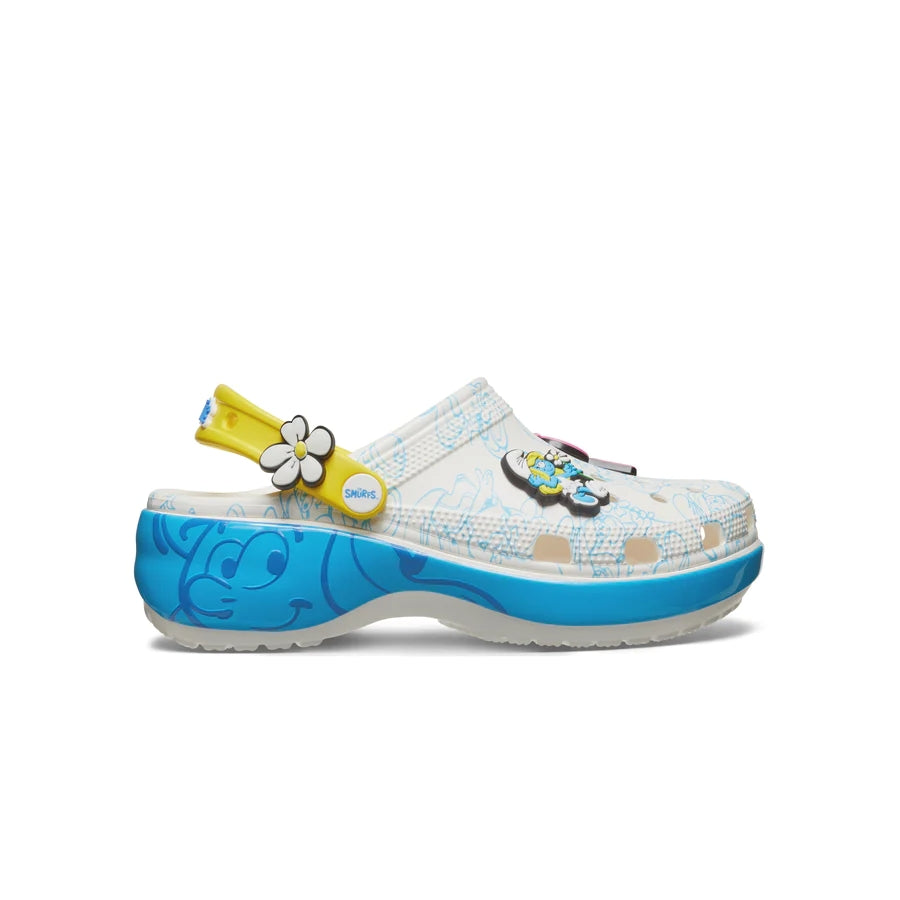 501 SMURFS W PLATFORM CLOG
