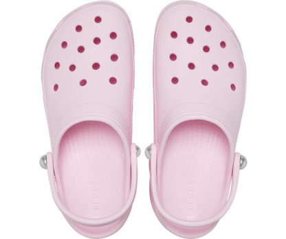 501 W CLASSIC PLATFORM PEARL CLOG