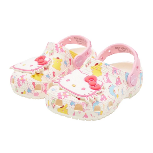 604 UK HELLO KITTY AND FRIENDS PASTEL CLASSIC CLOG T