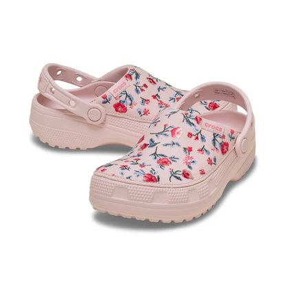 601 UA CLS CRAFTED MARBLE FLORAL CLOG