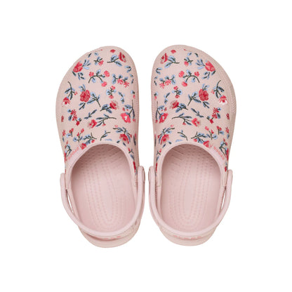 601 UA CLS CRAFTED MARBLE FLORAL CLOG