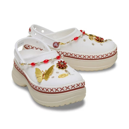 601 UA CLASSIC STACKED CRIMSON GALLOP CLOG