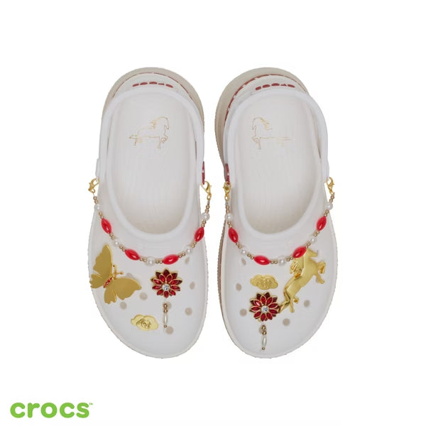 601 UA CLASSIC STACKED CRIMSON GALLOP CLOG