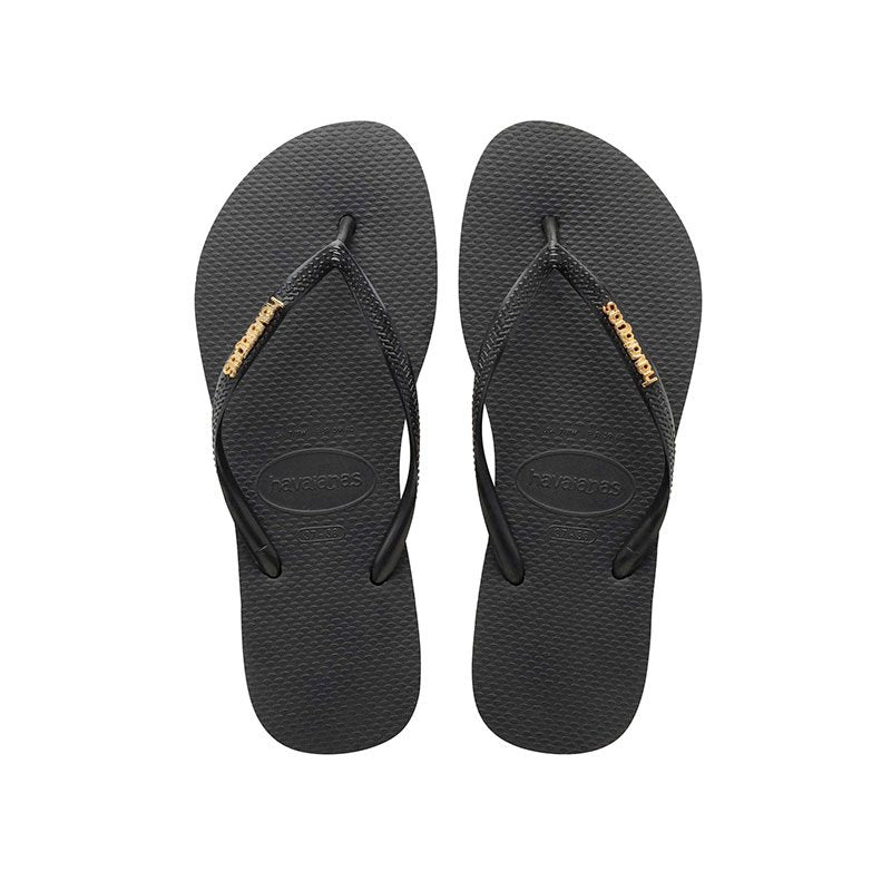 W SLIM LOGO METALLIC