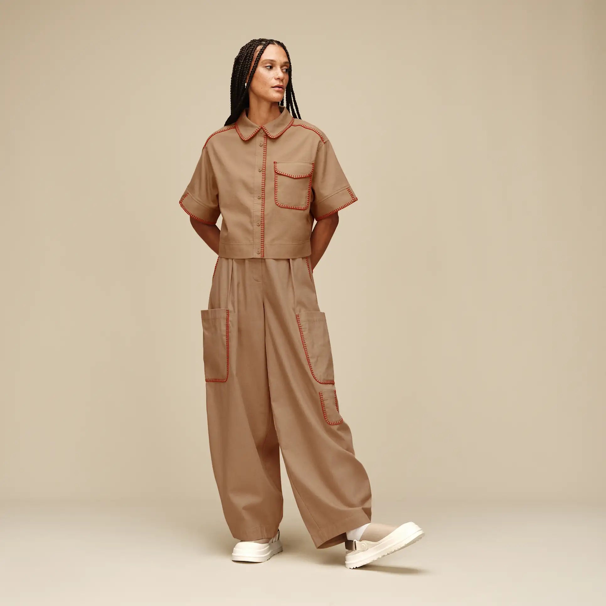2601 W GOLDENGLOW CANVAS CLOG