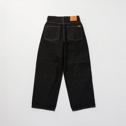ESP YELLOW TAB HAKAMA JEANS BLACK OW