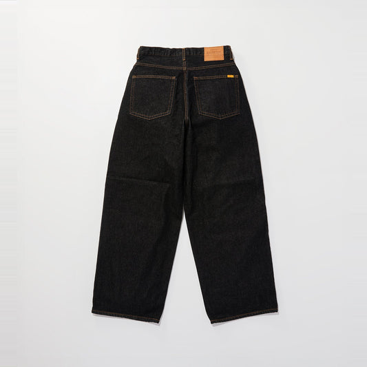 ESP YELLOW TAB HAKAMA JEANS BLACK OW