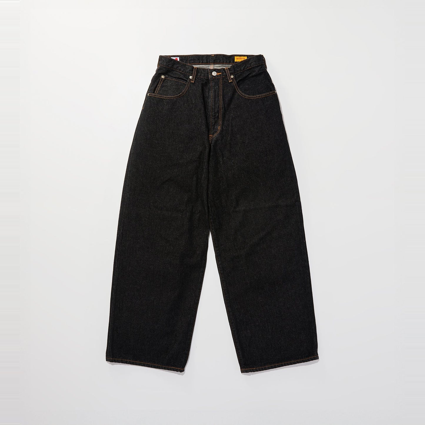 ESP YELLOW TAB HAKAMA JEANS BLACK OW