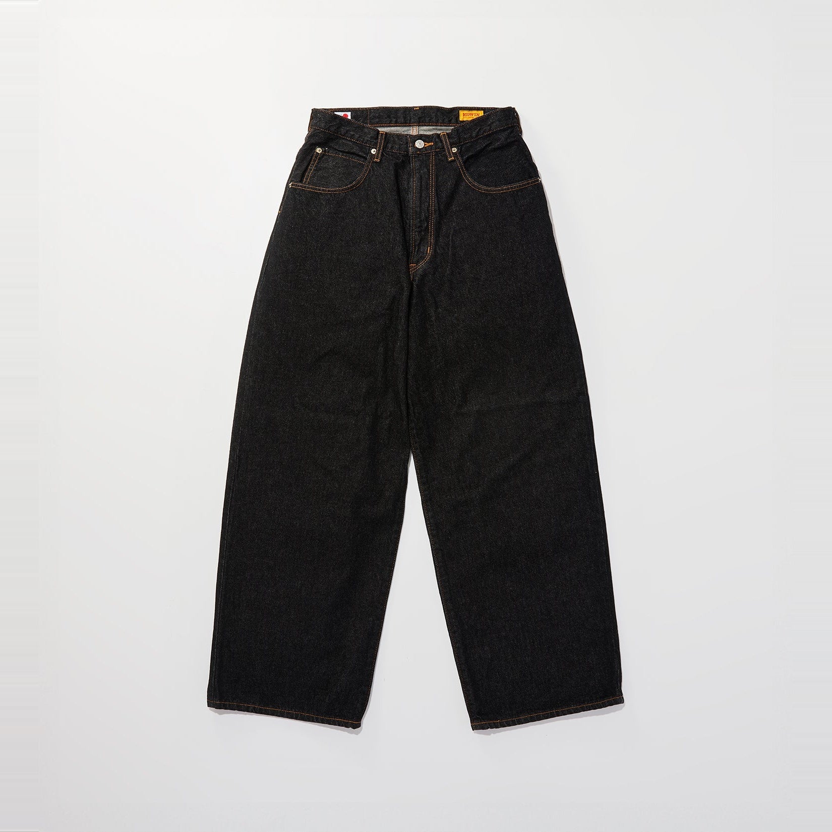 ESP YELLOW TAB HAKAMA JEANS BLACK OW
