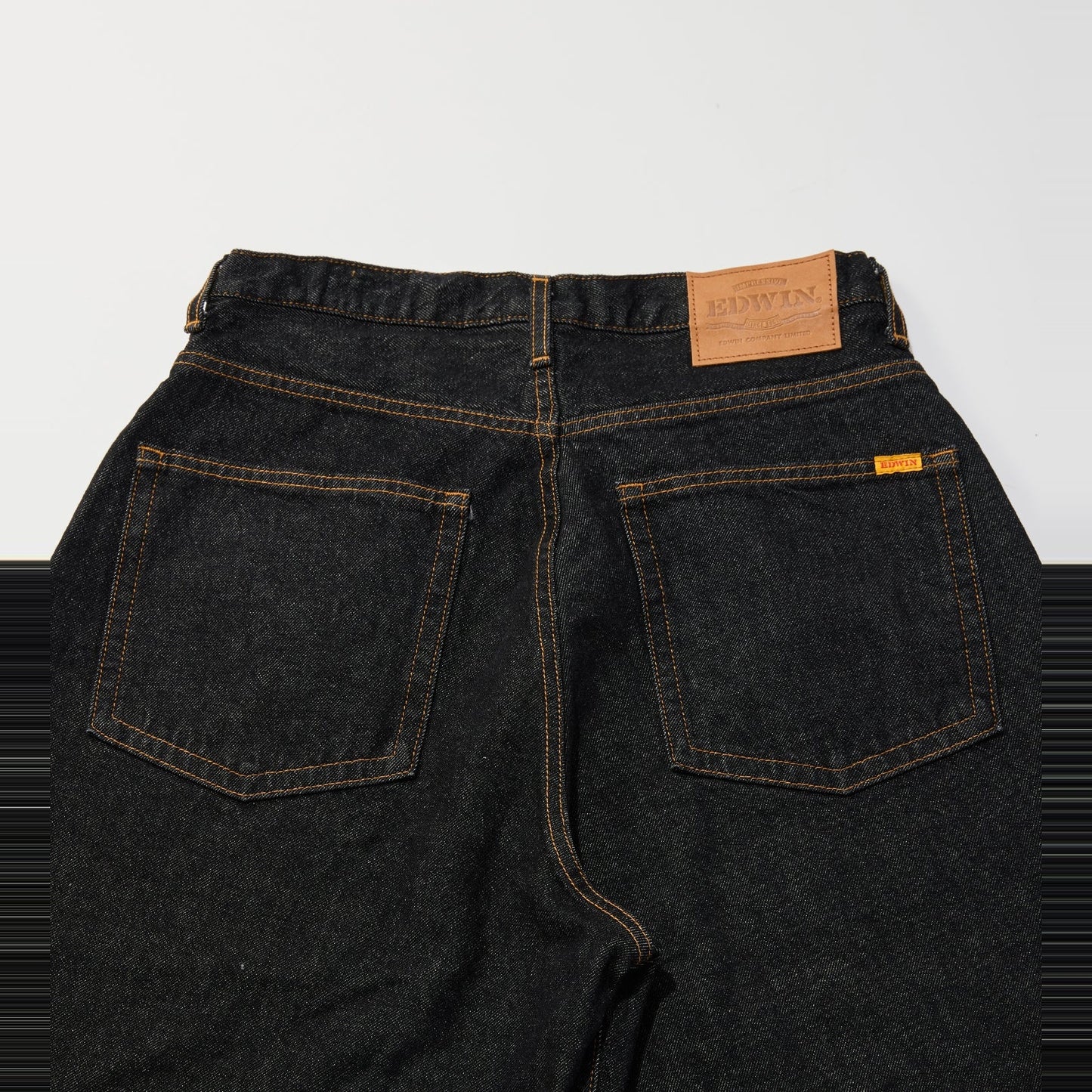 ESP YELLOW TAB HAKAMA JEANS BLACK OW