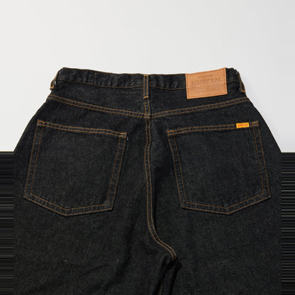 ESP YELLOW TAB HAKAMA JEANS BLACK OW