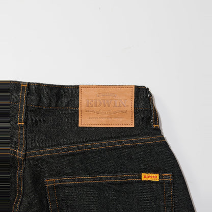 ESP YELLOW TAB HAKAMA JEANS BLACK OW