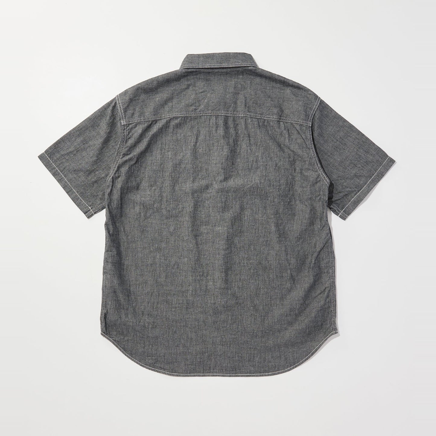 WORK SHIRT S/S OW BLACK CHAMBRAY