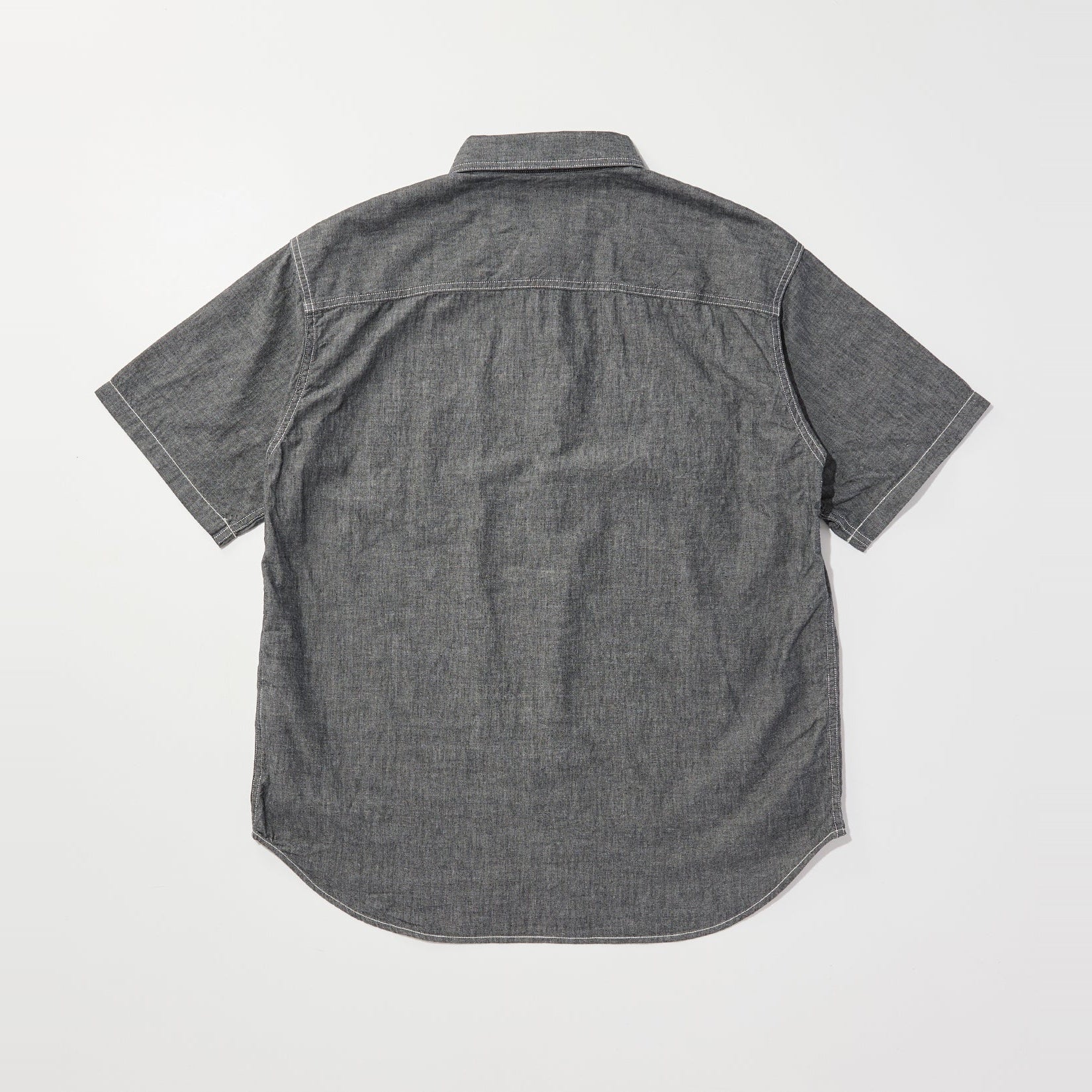 WORK SHIRT S/S OW BLACK CHAMBRAY