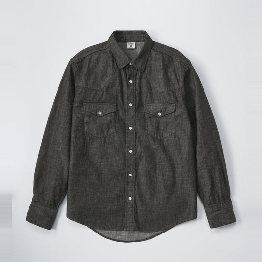 WESTERN SHIRT L/S BlackOW