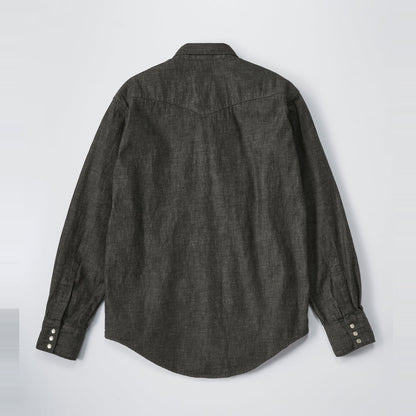 WESTERN SHIRT L/S BlackOW