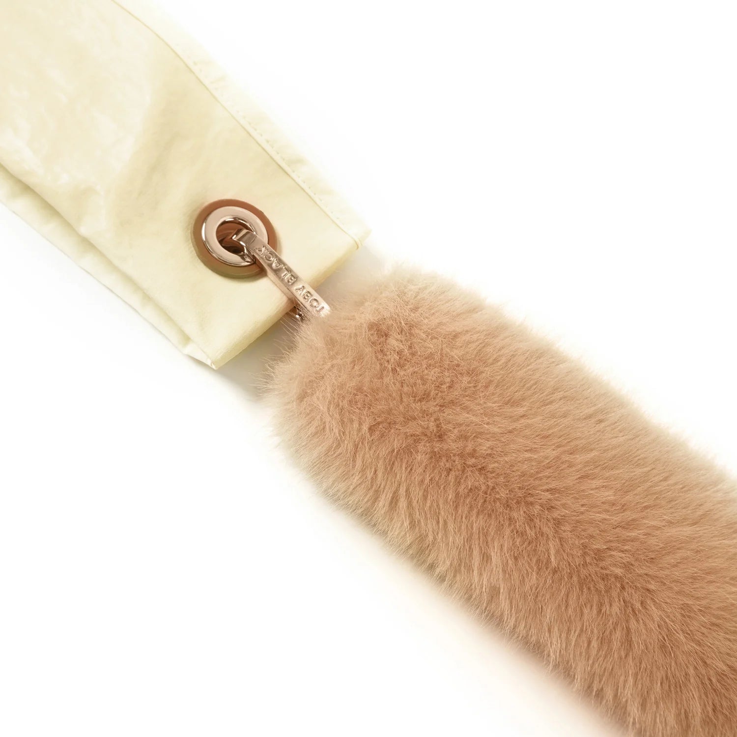 Bunny Fusion toby bag with detachable faux fur
