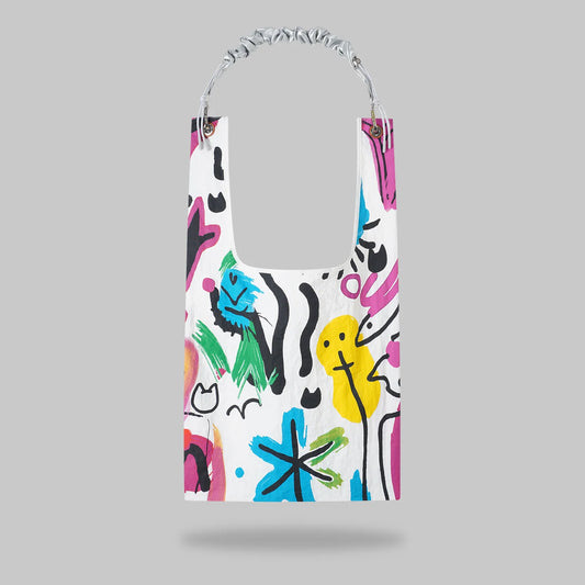 Flower Toby bag with detachable