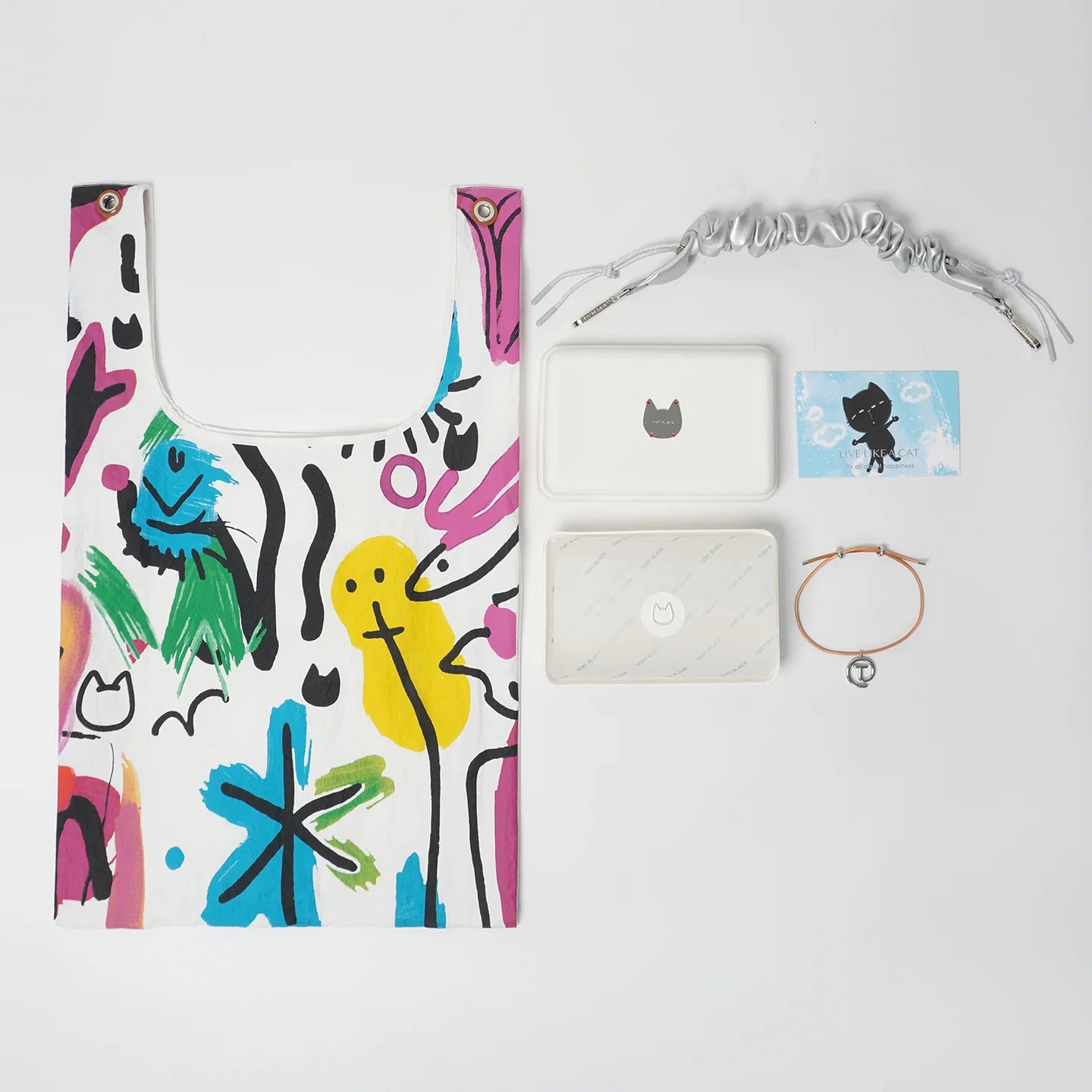 Flower Toby bag with detachable