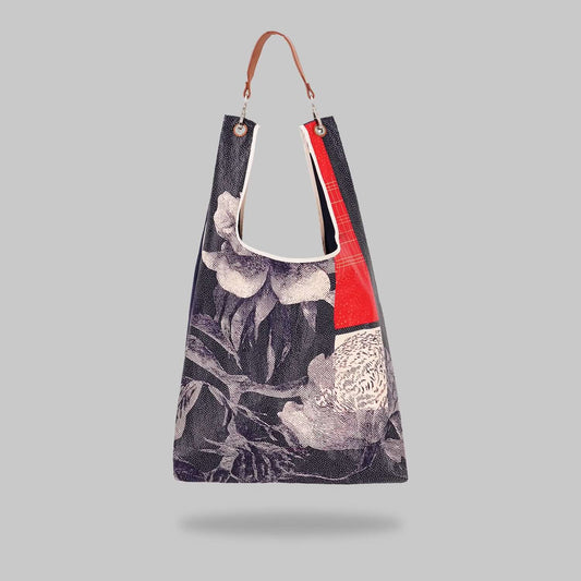 Bloom toby bag with detachable leather